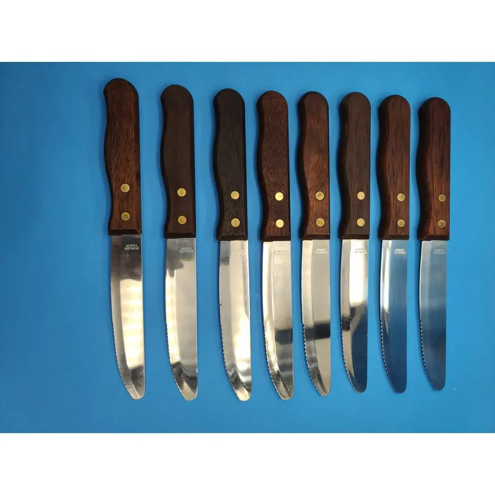 Set of 8 Jumbo Steak Knives Restaurant Quality 10